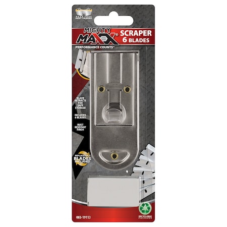 Mighty Maxx Razor Scraper w Blades 083-19113